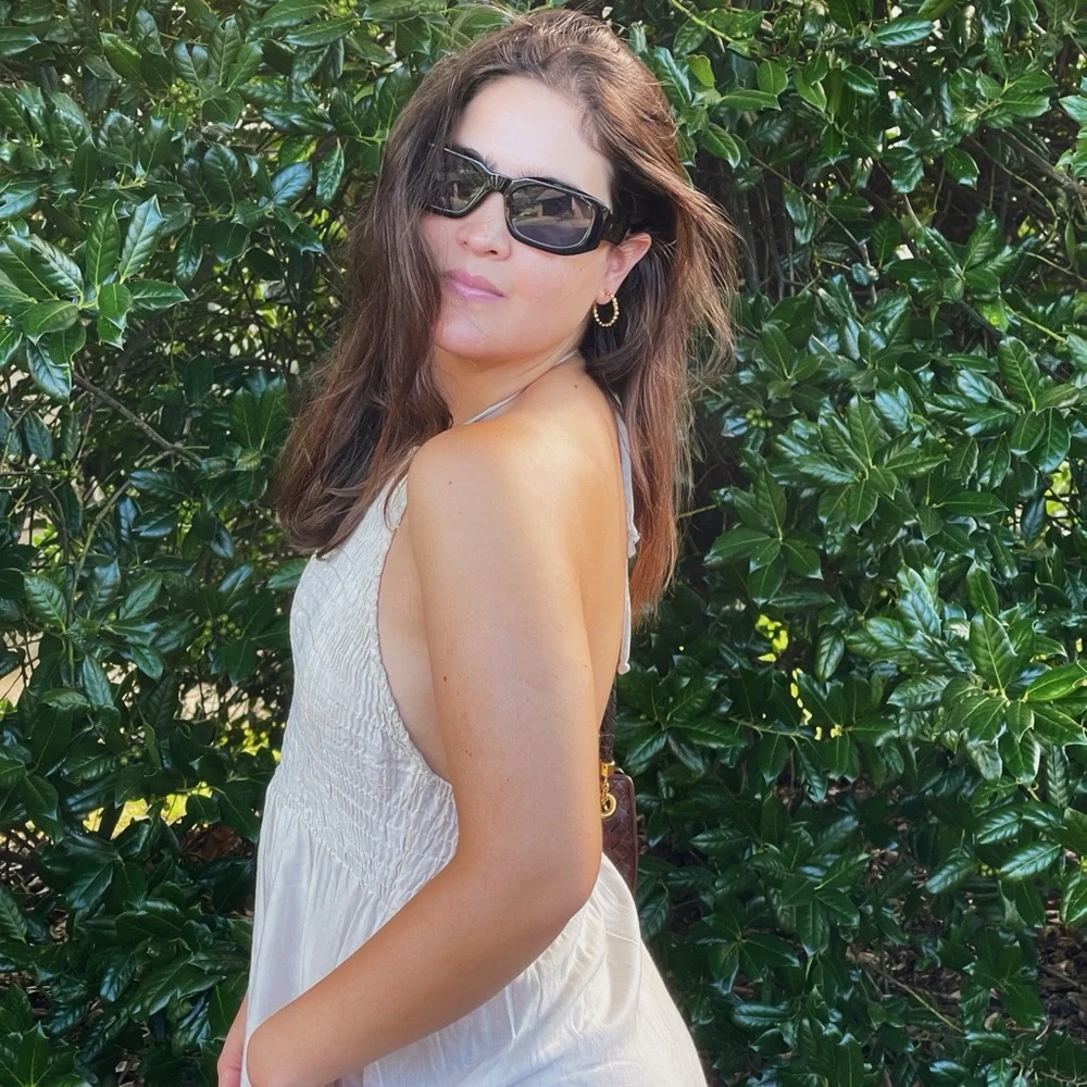 Urban Renewal linen halter mini dress - Picture 3 of 11